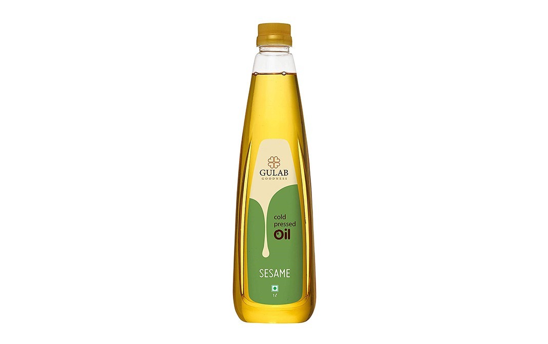 Gulab Goodness Cold Pressed Oil Sesame   Plastic Bottle  1 litre